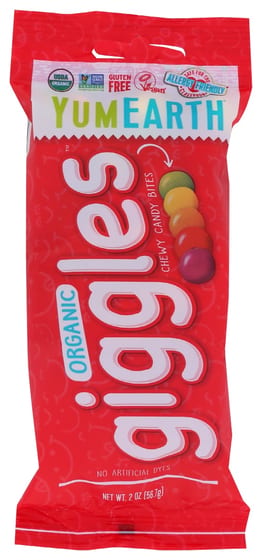 Yumearth: Candy Giggles Grb & Go, 2 Oz