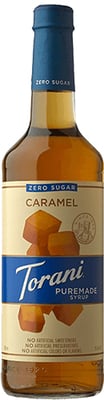 Torani: Puremade Zero Sugar Caramel, 375 Ml