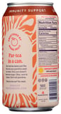 Swoon: Tea Peach Iced Zero Sugar, 12 Fo