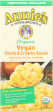 Annies Homegrown: Organic Vegan Shells & Creamy Sauce, 6 Oz