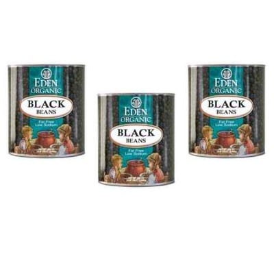 Eden Foods Organic Black Beans - Case Of 12 - 15 Oz.