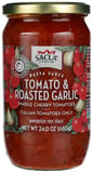 Sacla: Whole Cherry Tomatoes And Roasted Garlic Pasta Sauce, 24 Oz