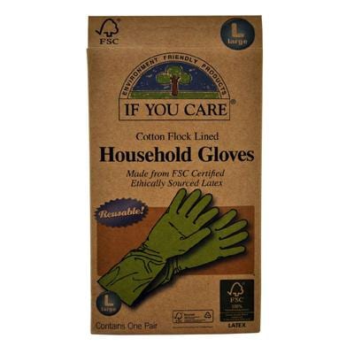 If You Care Household Gloves - Large - 12 Pairs