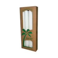 Aloha Bay Palm Tapers White (4 Candles)