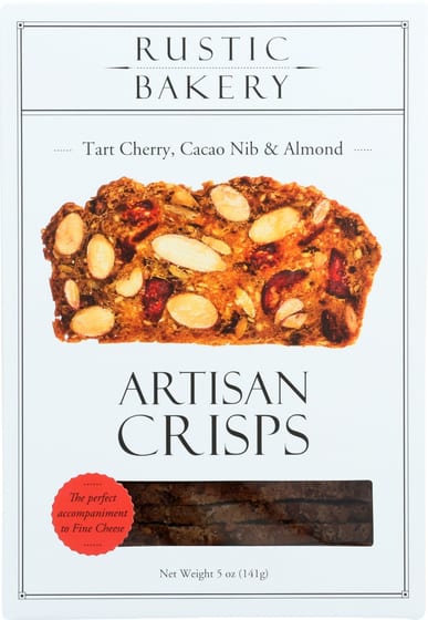 Rustic Bakery: Crisps Cherry Cacao Nib, 5 Oz