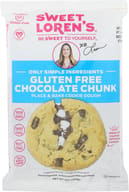 Sweet Lorens: Gluten Free Chocolate Chunk Dough, 12 Oz