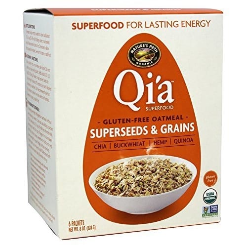 Nature's Path Organic Qi'a Superfood Hot Oatmeal - Superseeds And Grains - Case Of 6 - 8 Oz.