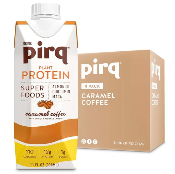 Pirq: Plant Prtn Crml Coffee 4p, 44 Fo