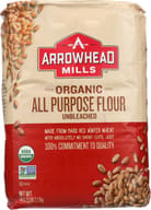 Arrowhead Mills: Organic Unbleached All Purpose Flour, 5 Lb