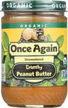 Once Again Peanut Butter Crunchy Organic, 16 Oz