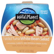 Wild Planet: Wild Tuna White Bean Salad Ready To Eat Meal, 5.6 Oz