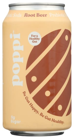 Poppi: Soda Prebiotic Rootbeer, 12 Fo