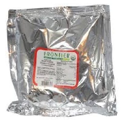 Frontier Herb Broth Powder Organic No Chicken - Single Bulk Item - 1lb