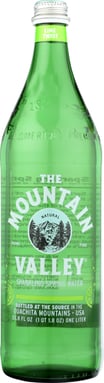 Mountain Valley: Water Sparkle Lime, 1 Lt
