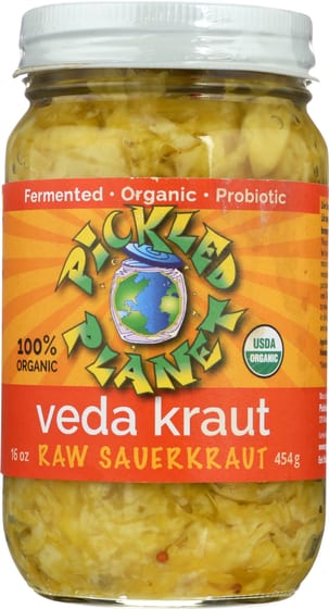 Pickled Planet: Veda Kraut Raw Sauerkraut, 16 Oz