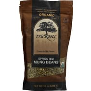 Truroots Organic Mung Beans - Sprouted - Case Of 6 - 10 Oz.