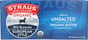 Straus Organic Unsalted European Style Butter, 1 Lb