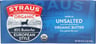 Straus Organic Unsalted European Style Butter, 1 Lb