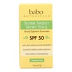 Babo Botanicals - Sunscreen - Fragrance Free - 1 Each - .6 Fl Oz.