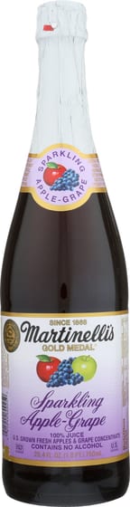 Martinelli's: Sparkling Juice Apple-grape, 25.4 Oz