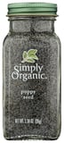 Simply Organic: Poppy Seed Whole Org, 3.38 Oz