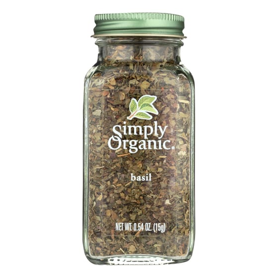 Simply Organic Basil Leaf - Organic - Sweet .54 Oz