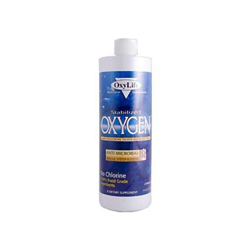 Oxylife Oxygen With Colloidal Silver Plain (16 Fl Oz)