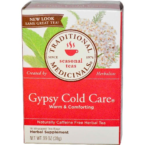 Traditional Medicinals Gypsy Cold Care Herbal Tea - 16 Tea Bags - Case Of 6