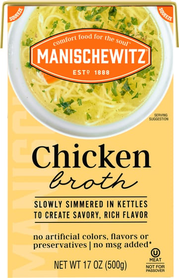 Manischewitz: Broth Chicken Aseptic, 17 Fo