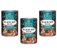 Eden Foods Organic Black Soy Beans - Case Of 12 - 15 Oz.