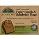 If You Care Bags - Snack And Sandwich - Paper - Unbleached - 48 Count - Case Of 12