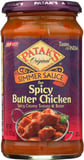 Pataks Sauce Spicy Butter Chicken, 15 Oz