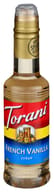 Torani: French Vanilla Syrup, 375 Ml