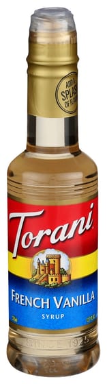 Torani: French Vanilla Syrup, 375 Ml