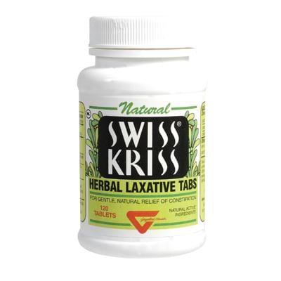 Modern Natural Products Swiss Kriss Herbal Laxative - 120 Tablets