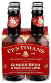 Fentimans: Mixer Ginger Beer Muddled Lime 4 Pk, 26.8 Fo