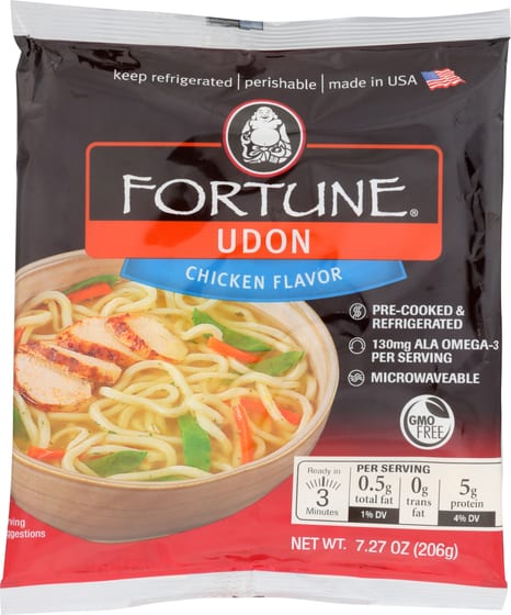Fortune: Chicken Flavor Udon, 7.27 Oz