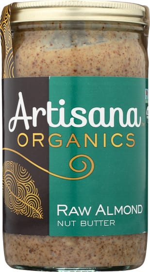 Artisana Organic Raw Almond Butter, 14 Oz