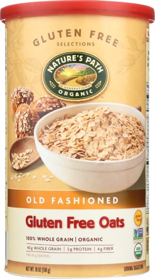 Country Choice Organic Gluten Free Oats Old Fashioned, 18 Oz