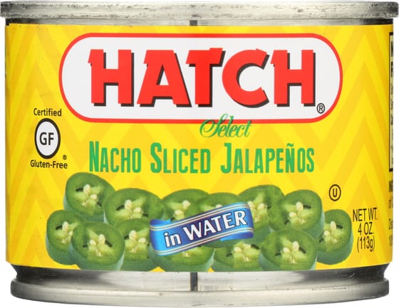 Hatch Nacho Sliced Jalapenos, 4 Oz