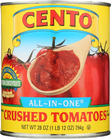Cento: Tomato Chunky Crashed, 28 Oz