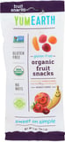 Yummy Earth Organic Fruit Snack 4 Flavors, 2 Oz