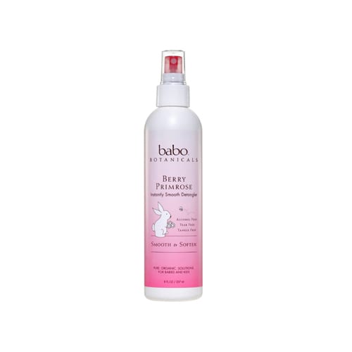 Babo Botanicals Instantly Smooth Detangler Berry Primrose (8 Fl Oz)