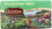 Celestial Seasonings: Sleepytime Mint Tea Pack Of 20, 1 Oz