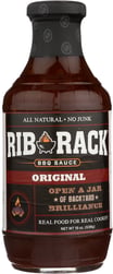 Rib Rack Original Bbq Sauce, 19 Oz