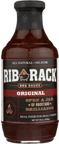 Rib Rack Original Bbq Sauce, 19 Oz