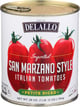 Delallo: San Marzano Style Diced Tomatoes, 28 Oz
