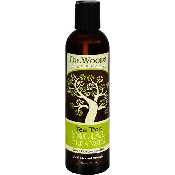 Dr. Woods Facial Cleanser Tea Tree 8 Oz