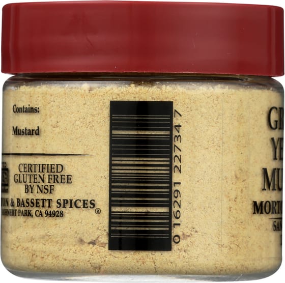 Morton & Bassett: Ground Yellow Mustard, 1.2 Oz