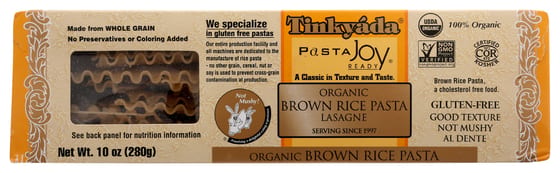 Tinkyada: Pasta Brwn Rice Lasagne Org, 10 Oz